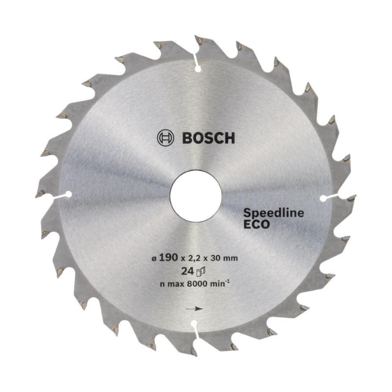 Пильный диск по дереву Bosch Spedline ECO 2.608.641.780 (190x30/24x24 мм)