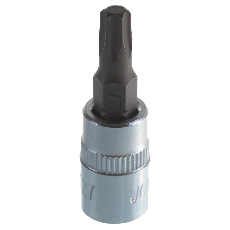 Головка торцевая со вставкой TORX Jonnesway S07H227, 1/4"DR, T-27, 37 мм