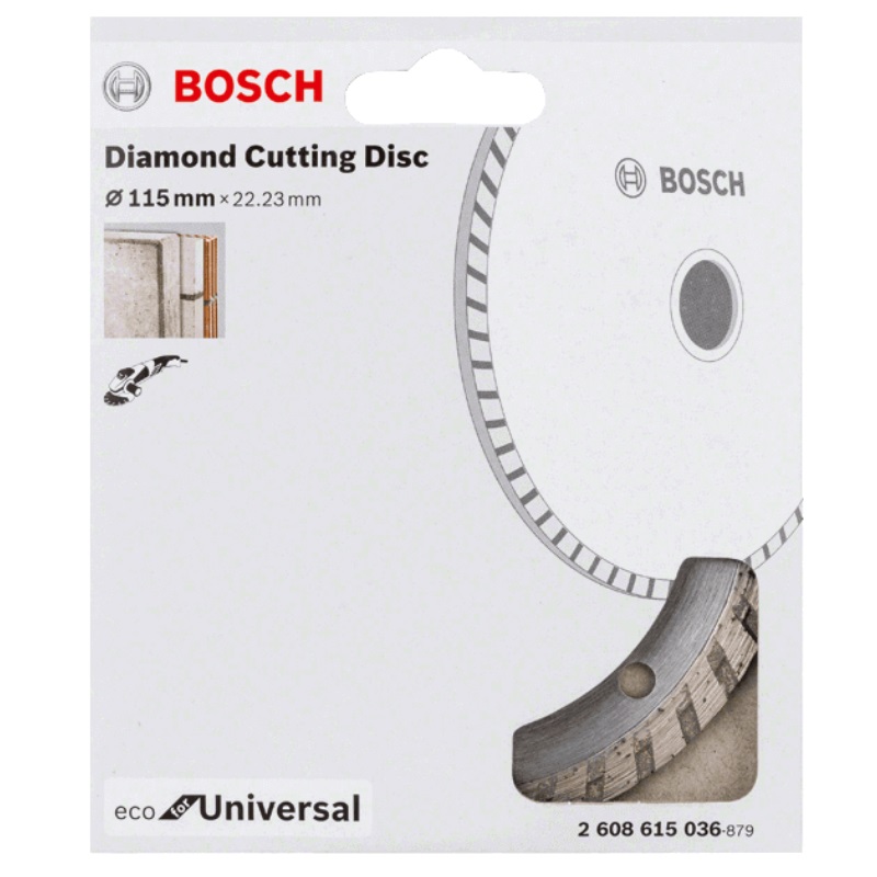 Алмазный диск Bosch Eco Universal Turbo (115x22,23 мм) 2.608.615.036 в Коврове