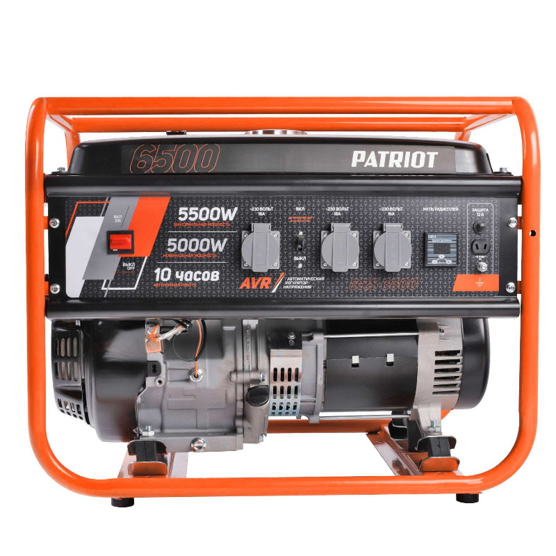 Бензиновый генератор Patriot GRS 6500, 476102266 в Туле