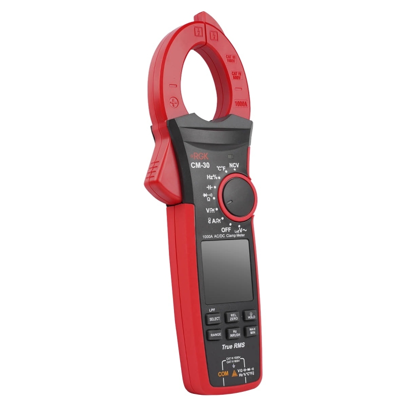 Токовые клещи цифровые RGK CM-30 721340 с поверкой в Ярославле