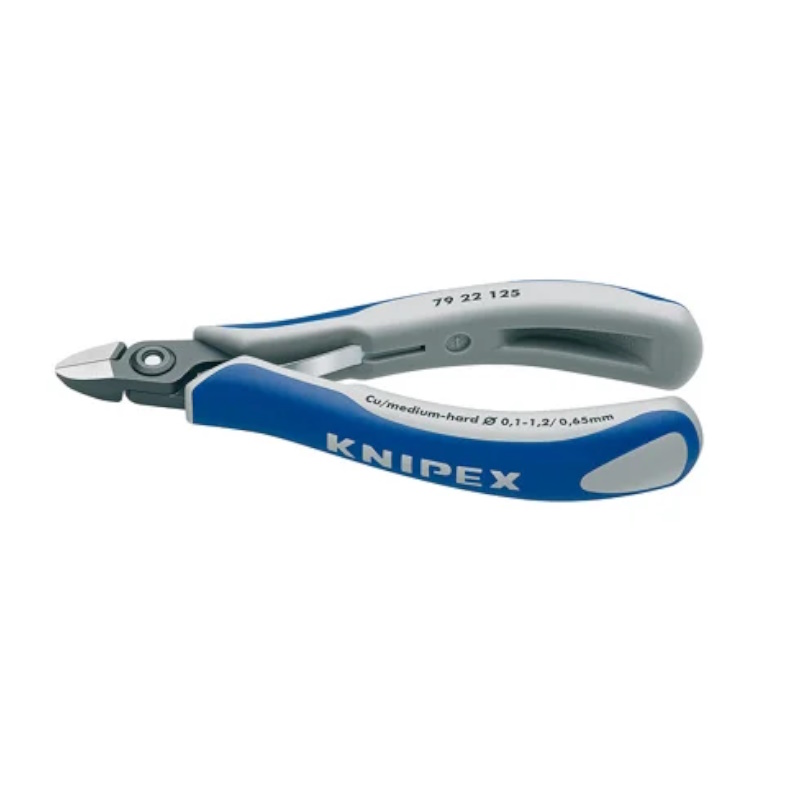 Бокорезы прецизионные Knipex KN-7922125, ESD, округлая головка, 125 мм, 2-комп антистатические ручки в Иваново
