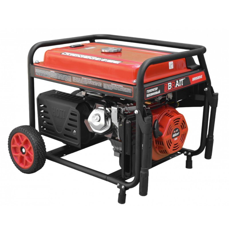 Бензиновый генератор Brait BR9500VE, 02.01.081.100