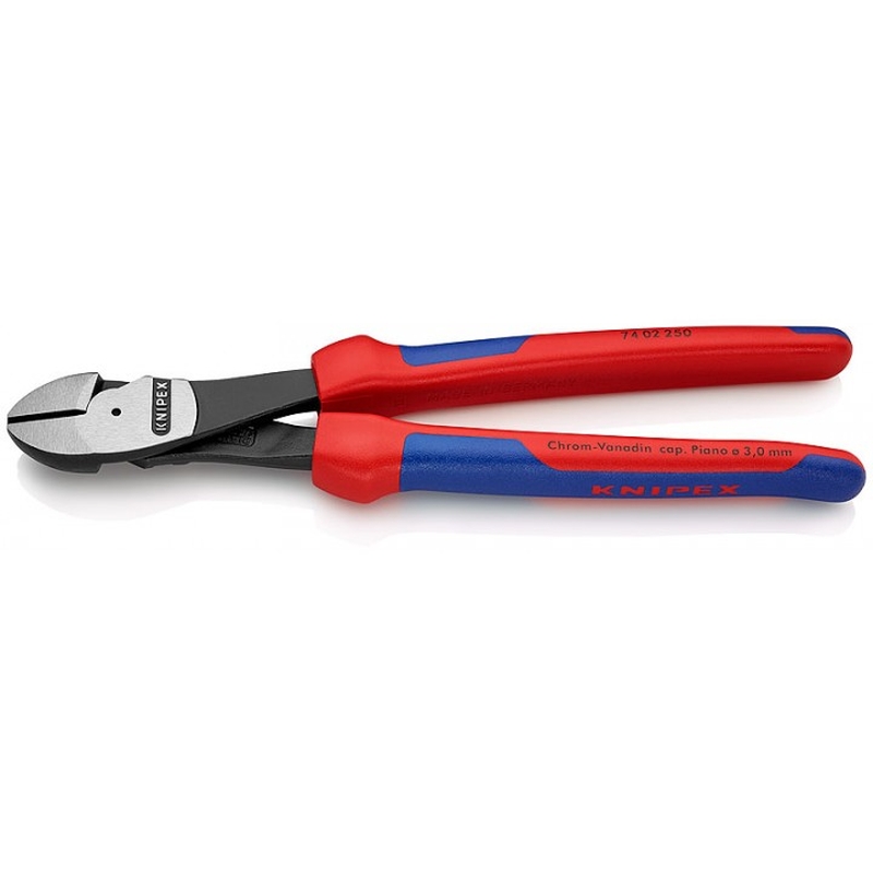 Бокорезы Knipex KN-7402250 особо мощные 250 мм фосфатированные 2-комп ручки 7675₽