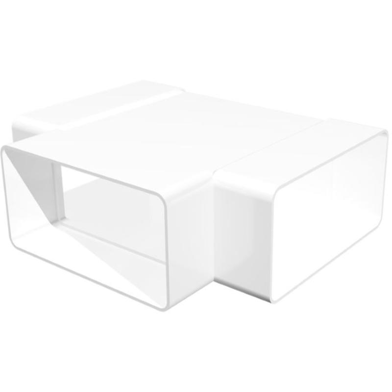 Пластиковый тройник для плоского воздуховода Эра 620ТПП 60x204 мм 380₽