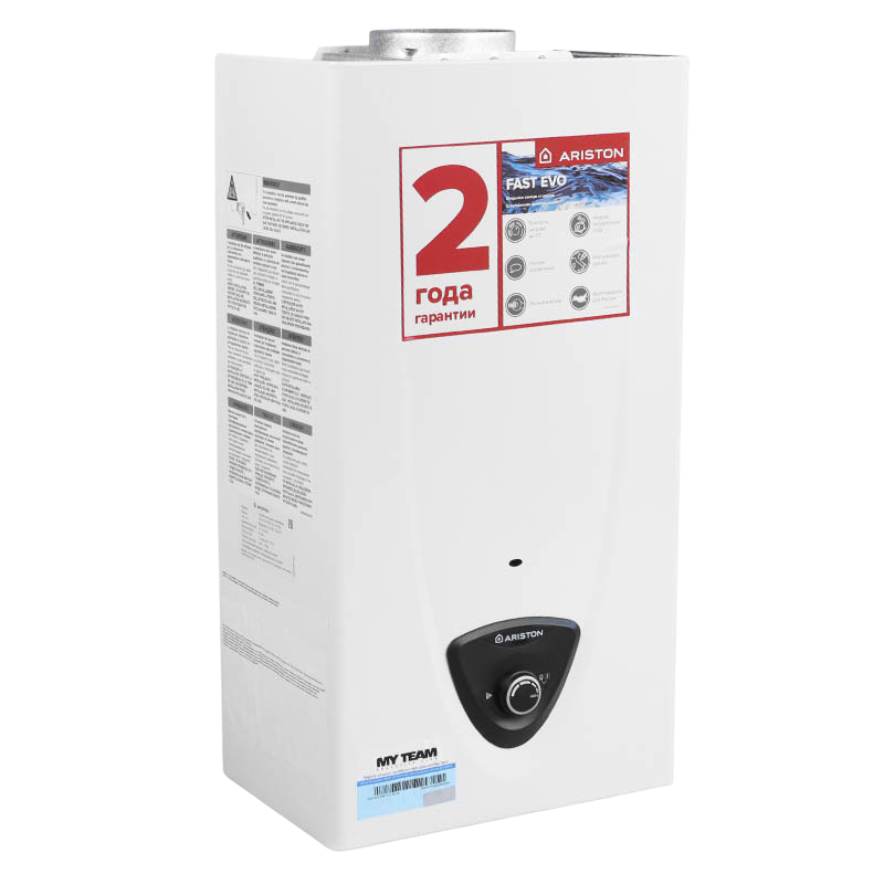 Водонагреватель газовый Ariston Fast EVO 11B (электророзжиг) в Ярославле