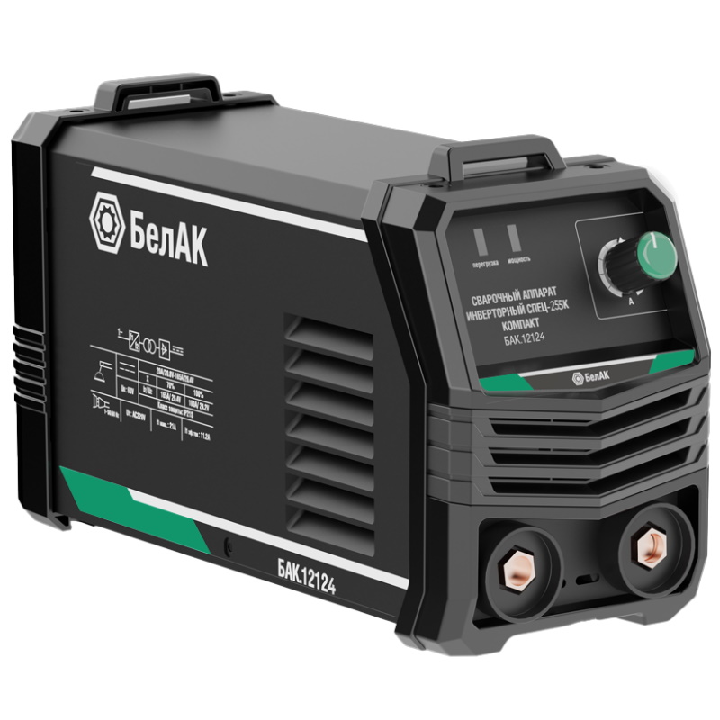 Сварочный аппарат БелАК ХРОМ-255К БАК12124 инверторный компактный 6150₽
