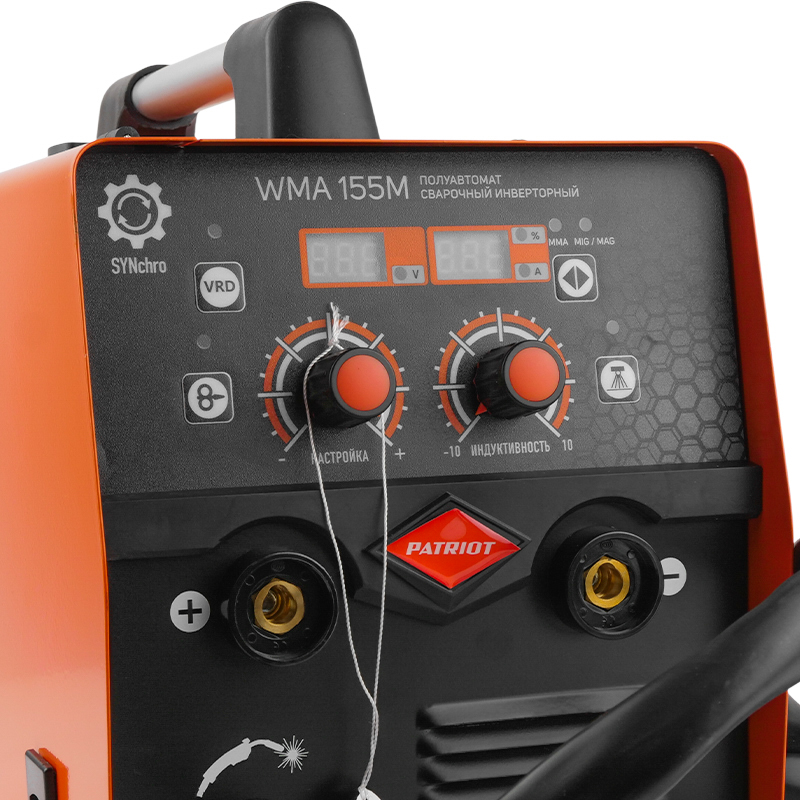 Сварочный инверторный полуавтомат Patriot WMA 155M 605302140