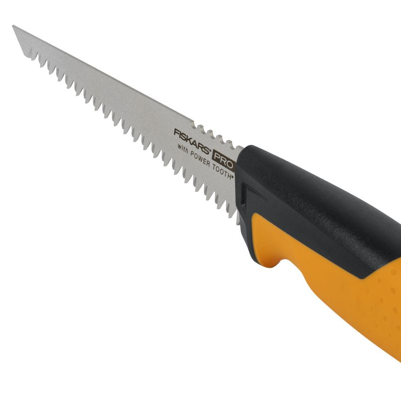 Пила зубчатая Fiskars PowerTooth 1062935 с ножнами 8 зубьев на дюйм в Твери