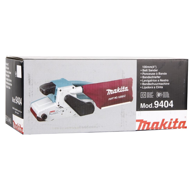 Шлифмашина ленточная Makita 9404 (сетевая, скорость ленты 440 м/мин, электронная регулировка) в Коврове