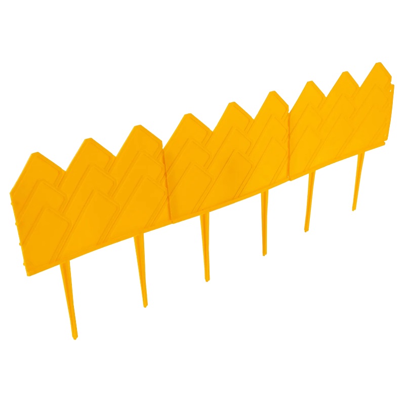 Бордюр Palisad "Уютный" 65055, 14х310 см, желтый