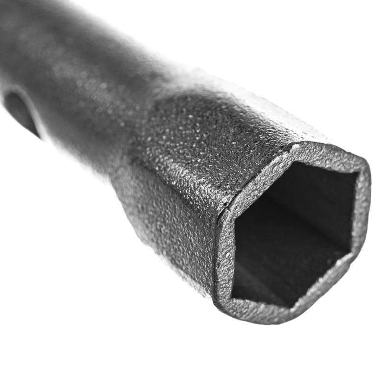 Ключ торцевый ЗУБР "МАСТЕР", трубчатый двухсторонний, прямой, 8х10мм 27162-08-10