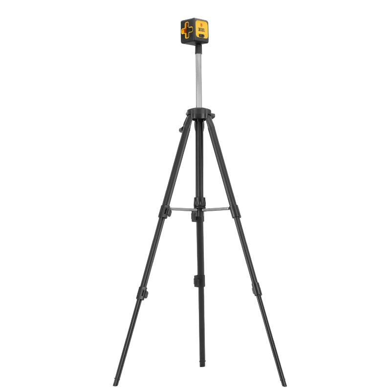 Лазерный уровень Denzel DQB-T 350165, 30 м, зеленый луч, батарейки, штатив в Вологде