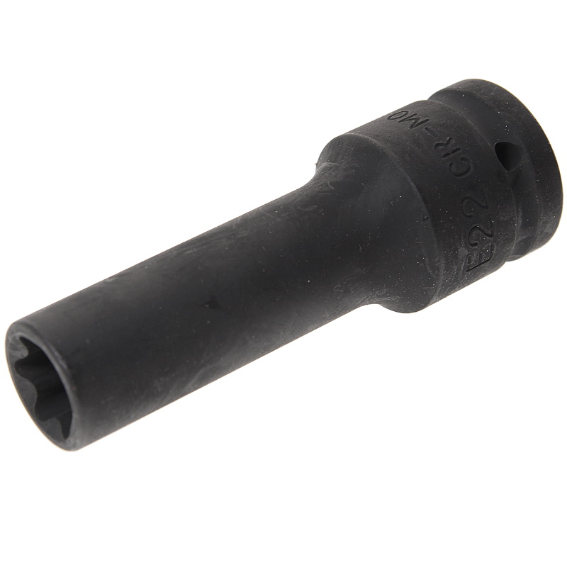 Головка торцевая глубокая ударная JTC JTC-641222, 6-гранная, TORX 3/4" х E22, длина 110 мм в Переславле