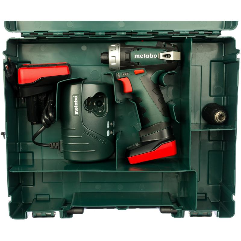 Аккумуляторная дрель-шуруповерт Metabo PowerMaxx BS Basic 600080510 в Муроме