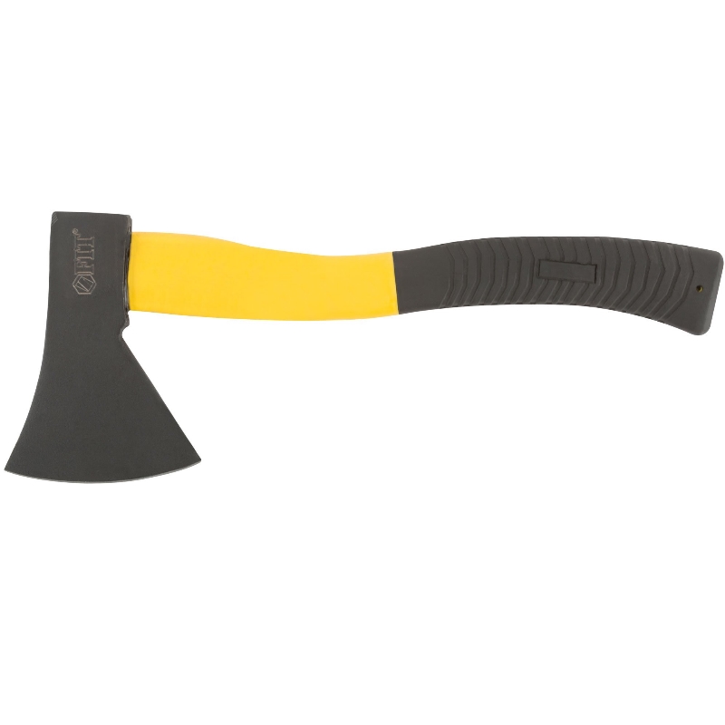 Топор кованая усиленная сталь Fit 46208 усиленная фиберглассовая ручка 800 гр 1433₽