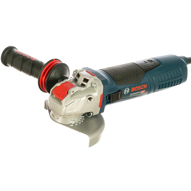 Угловая шлифмашина (болгарка) Bosch GWX 17-125 S X-LOCK 0.601.7C4.002, 125 мм, 1700 Вт, плавный пуск, регулировка оборотов в Кинешме