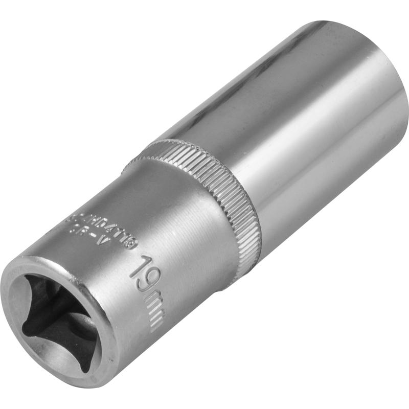 Головка торцевая ударная Jonnesway S04HD4119 (глубокая, 1/2"DR, размер 19мм, шестигранная) в Иваново