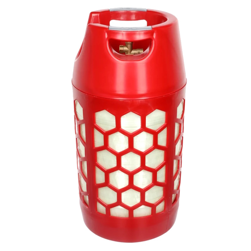 Баллон полимерно-композитный газовый RSV Composite RSV24.5RED, 24,5л, красный