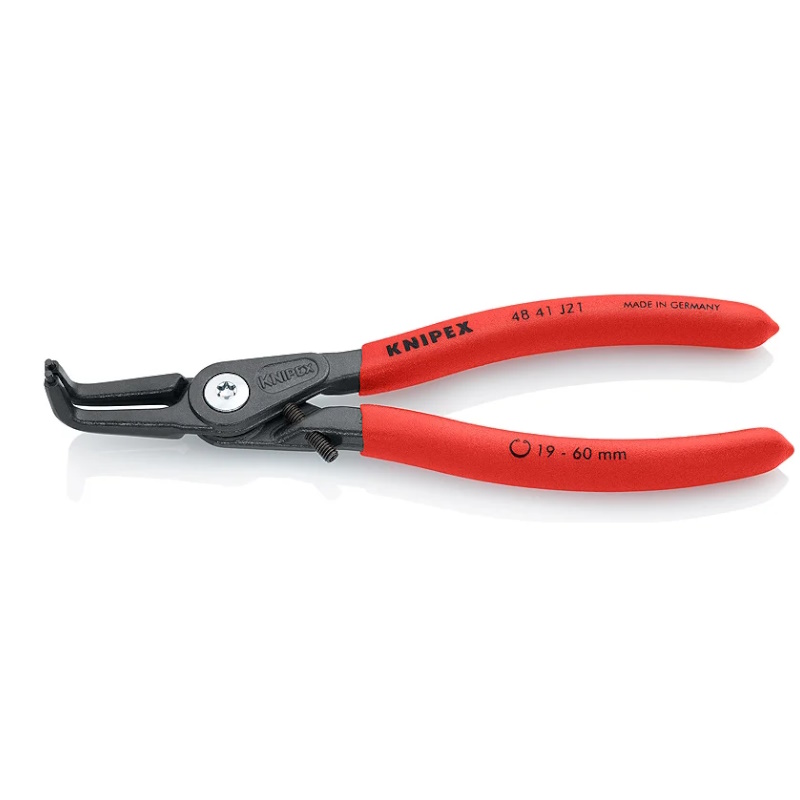 Щипцы прецизионные для внутренних стопорных колец Knipex KN-4841J21 ограничитель губки 90 19-60 мм длина 165 мм 3133₽