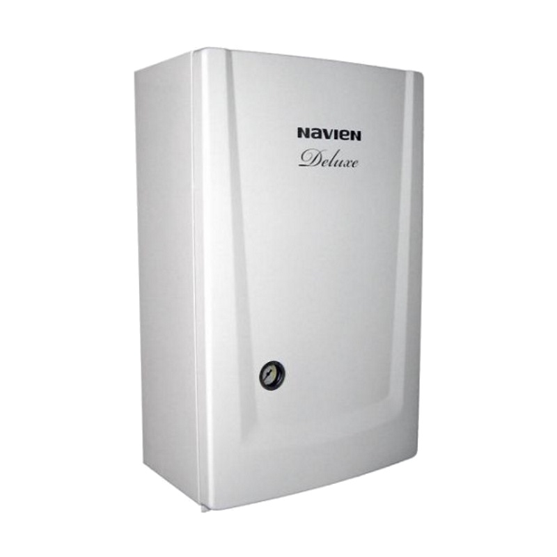 Газовый котел Navien Deluxe 24K COAXIAL White, двухконтурный, 24 кВт, настенный в Твери