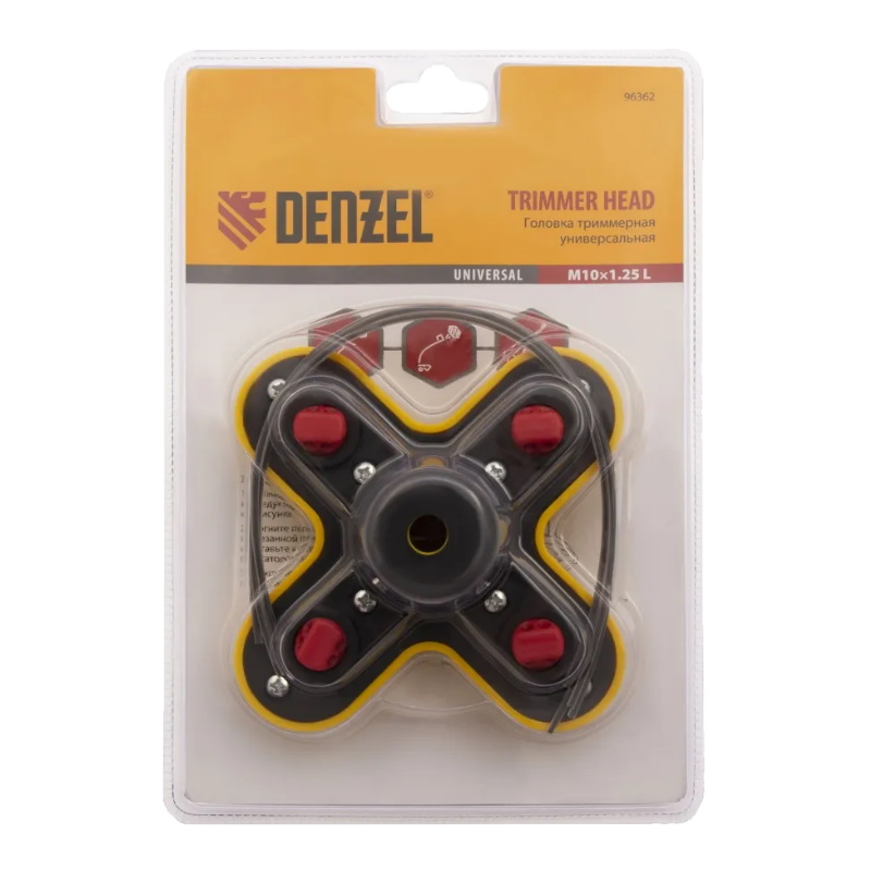 Катушка для триммера универсальная Denzel 96362, гайка М10х1,25 левая в Туле