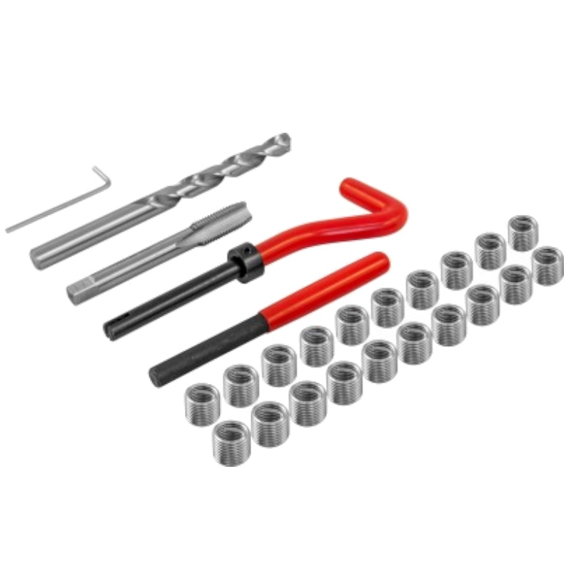 Набор для восстановления резьбы Thorvik TRIS9125 053184, M9x1.25, 25 предметов