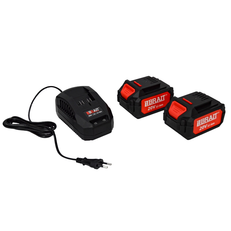 Пила цепная аккумуляторная Brait BCCS40-4PUBL-2 PRO 21.01.209.101, Brushless//2х20В в Кинешме