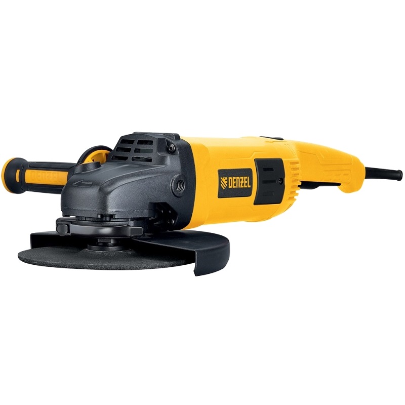 Угловая шлифмашина (болгарка) Denzel AG230-2400 26915, 230 мм, 2400 Вт, плавный пуск в Череповце