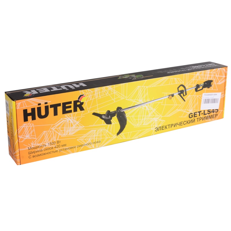Электрический триммер Huter GET-LS45 70/1/19 4606059032465 в Череповце