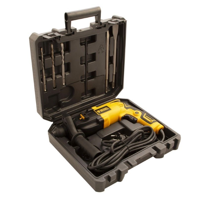Перфоратор Denzel RH-650-18 26603  в кейсе, с защитной муфтой в Иваново