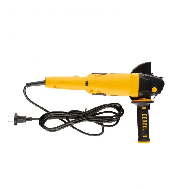 Угловая шлифмашина (болгарка) Denzel AG125-1100A 26908, 125 мм, 1100 Вт, регулировка оборотов в Угличе