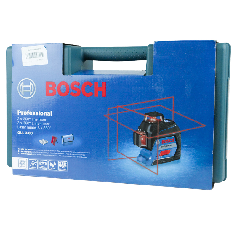 Лазерный нивелир Bosch GLL 3-80 0.601.063.S00 (погрешность 0.2 мм/м, источник питания 4 AA) в Нижнем Новгороде