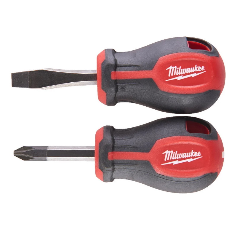 Отвертки магнитные короткие Milwaukee 4932471810 трехгранная рукоятка 2ед SL 45PZ2 670₽