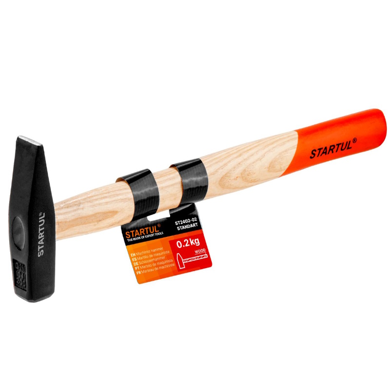 Молоток Startul STANDART ST2402-02 02кг с деревянной рукояткой 219₽