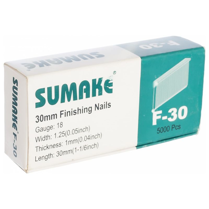 Гвозди Sumake F30 для F18/30 и F18/50 1x1,25x30 мм, 5000 шт. в Иваново