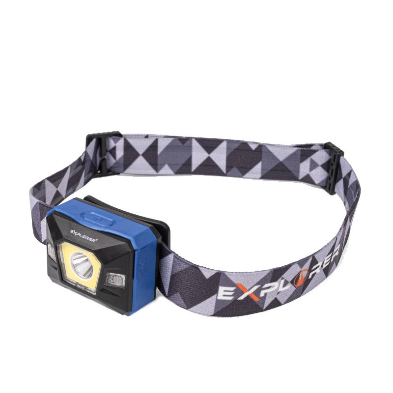 Фонарик налобный светодиодный КВТ HL-6565 82070 со встроенным аккумулятором 2118₽