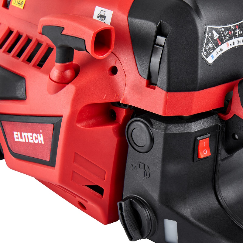 Бензопила Elitech ПБ 5226C (E1611.011.00) 205453, 52 см3, 1.9 кВт/2.6 л.с., шина 38 см, 3200-12000об/мин в Муроме