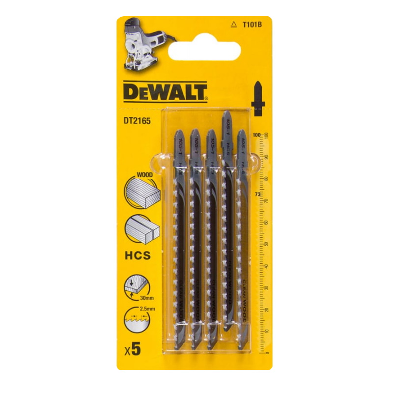 Пилки для лобзика DeWalt DT2165-QZ, 5 шт. в Иваново