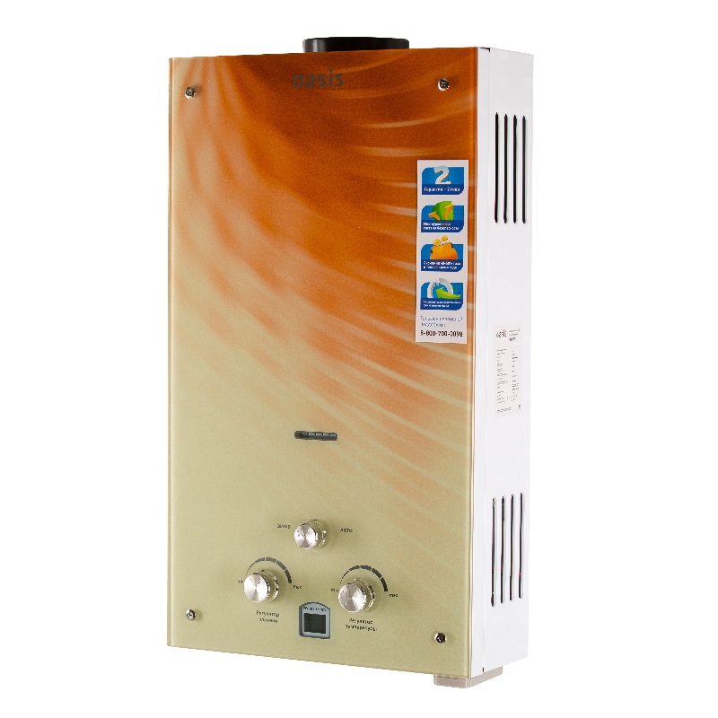 Газовая колонка Oasis Glass 20 BG