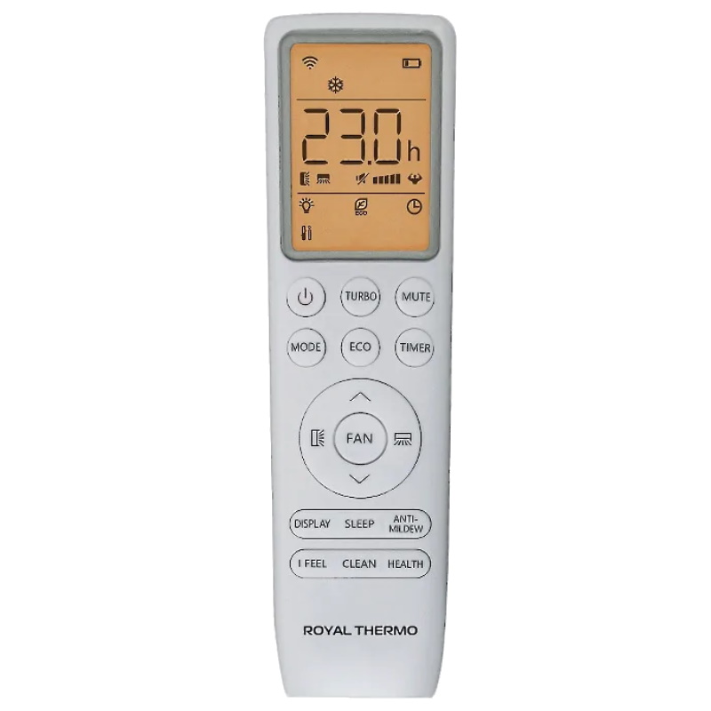 Сплит-система инверторного типа Royal Thermo Barocco DC RTBI-12HN8/black НС-1598305, комплект в Муроме