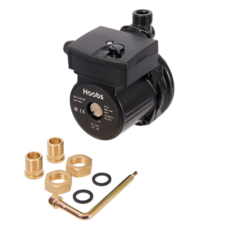 Насос повысительный Hoobs SB 15-120 195 08202H, с гайками в Кинешме