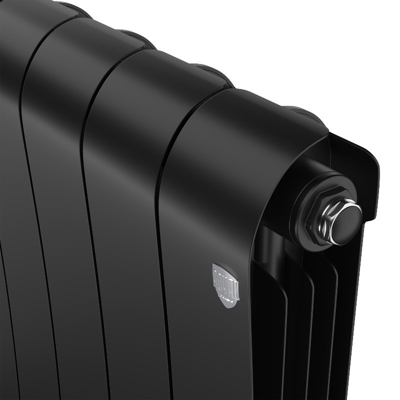Радиатор биметаллический Royal Thermo Infinity 500 Noir Sable НС-1629993, 4 секций  в Рыбинске