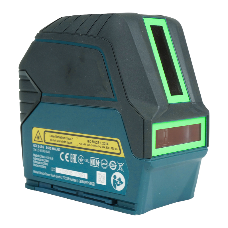 Лазерный нивелир Bosch GCL 2-15 G 0.601.066.J00, с держателем RM1-BM3 и кейсом