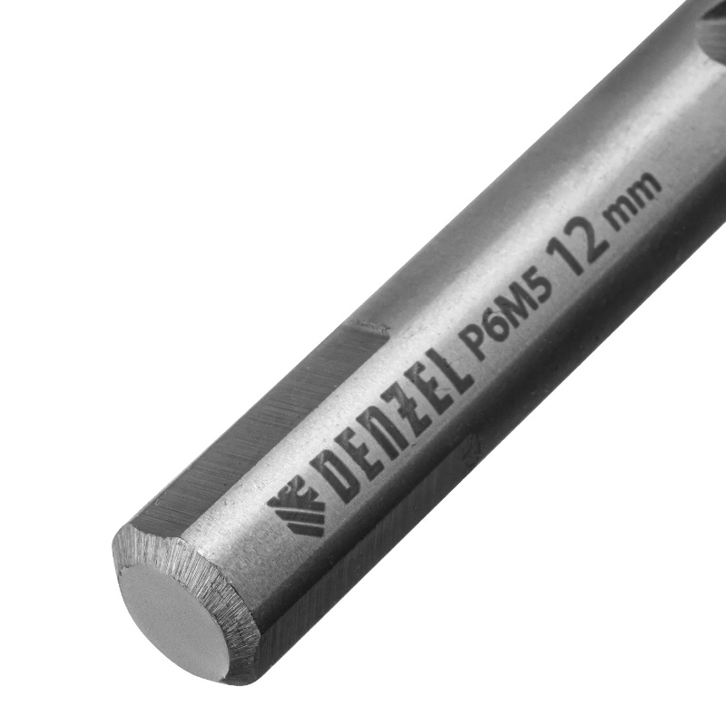 Сверло спиральное по металлу, Denzel 718244, 12x151мм, Р6М5, Golden Tip  в Туле