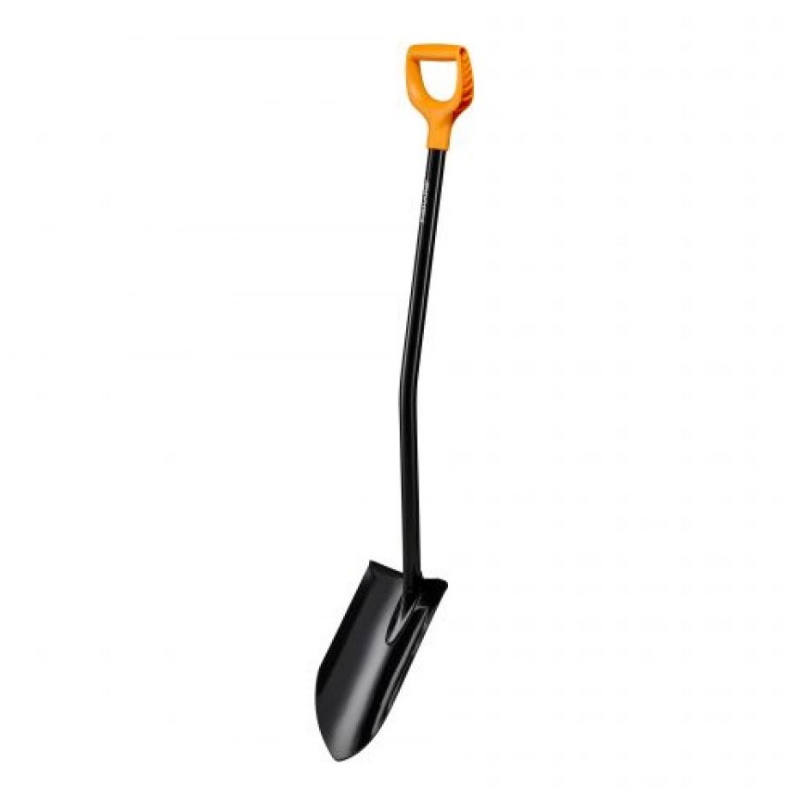 Лопата штыковая с удлиненным лезвием и удлиненной ручкой Fiskars 1067517