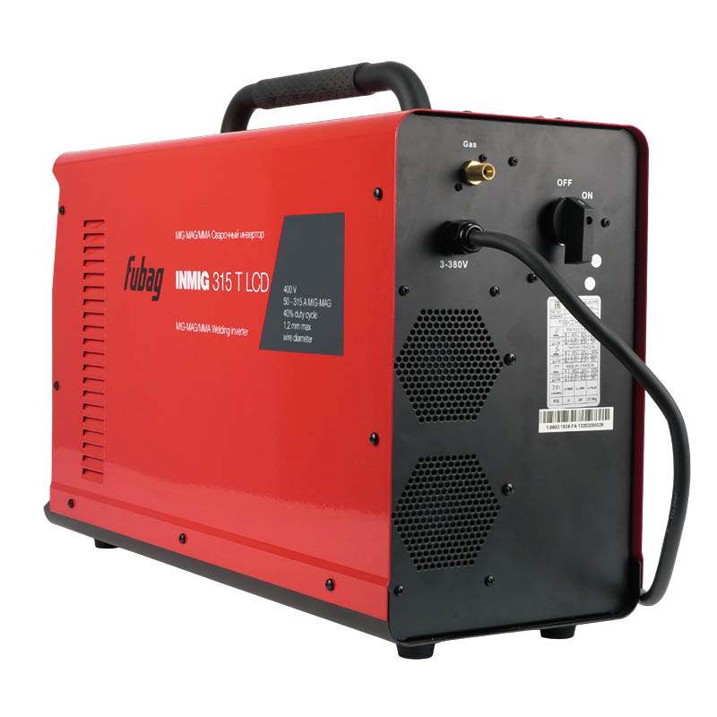Сварочный полуавтомат инвертор Fubag INMIG 315T SYN LCD + горелка FB 360 3 м 31591.1