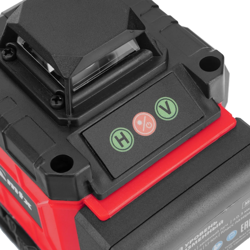 Лазерный уровень MTX ML 360-4 Basic SET 35084, м-призм.  30 м, зеленый луч, акк. Li 3000 мАч, сумка в Ярославле