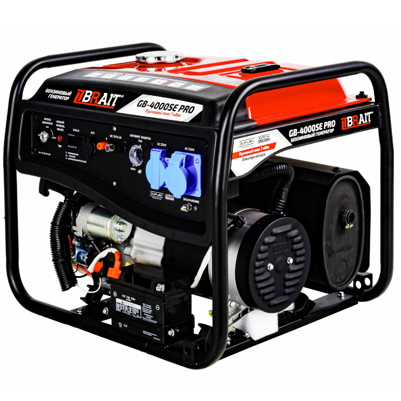 Бензиновый генератор Brait GB-4000SE PRO, 02.01.095.035 в Череповце