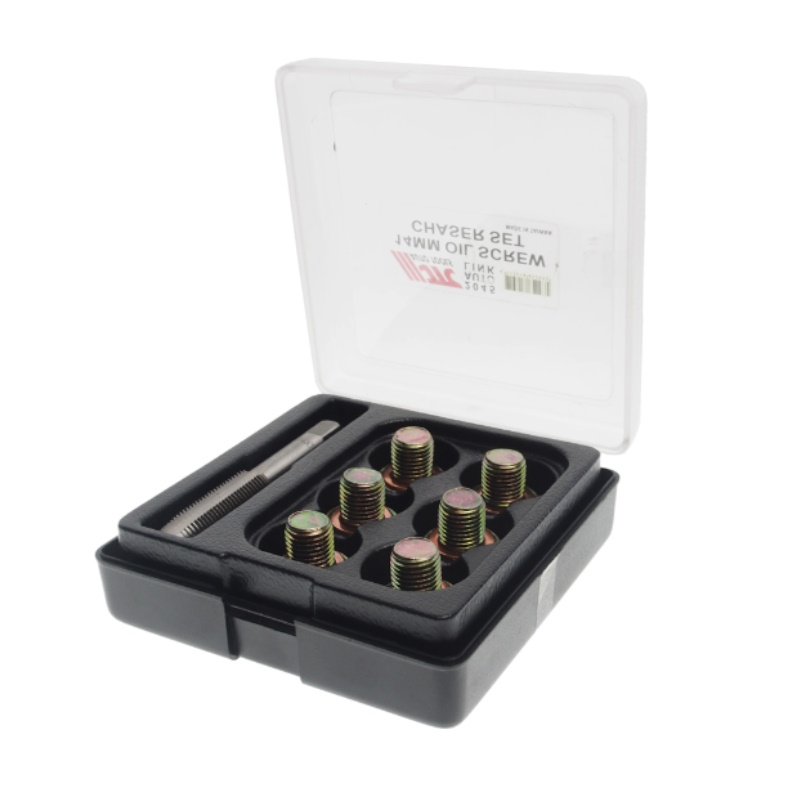 Набор для ремонта резьбы маслосливных отверстий JTC JTC-2045 14мм в боксе 2673₽